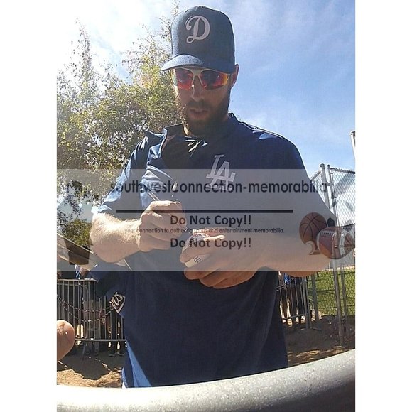 Chris Taylor Signed Baseball Proof Photo Los Angeles Dodgers Seattle Mariners LA - Picture 2 of 7